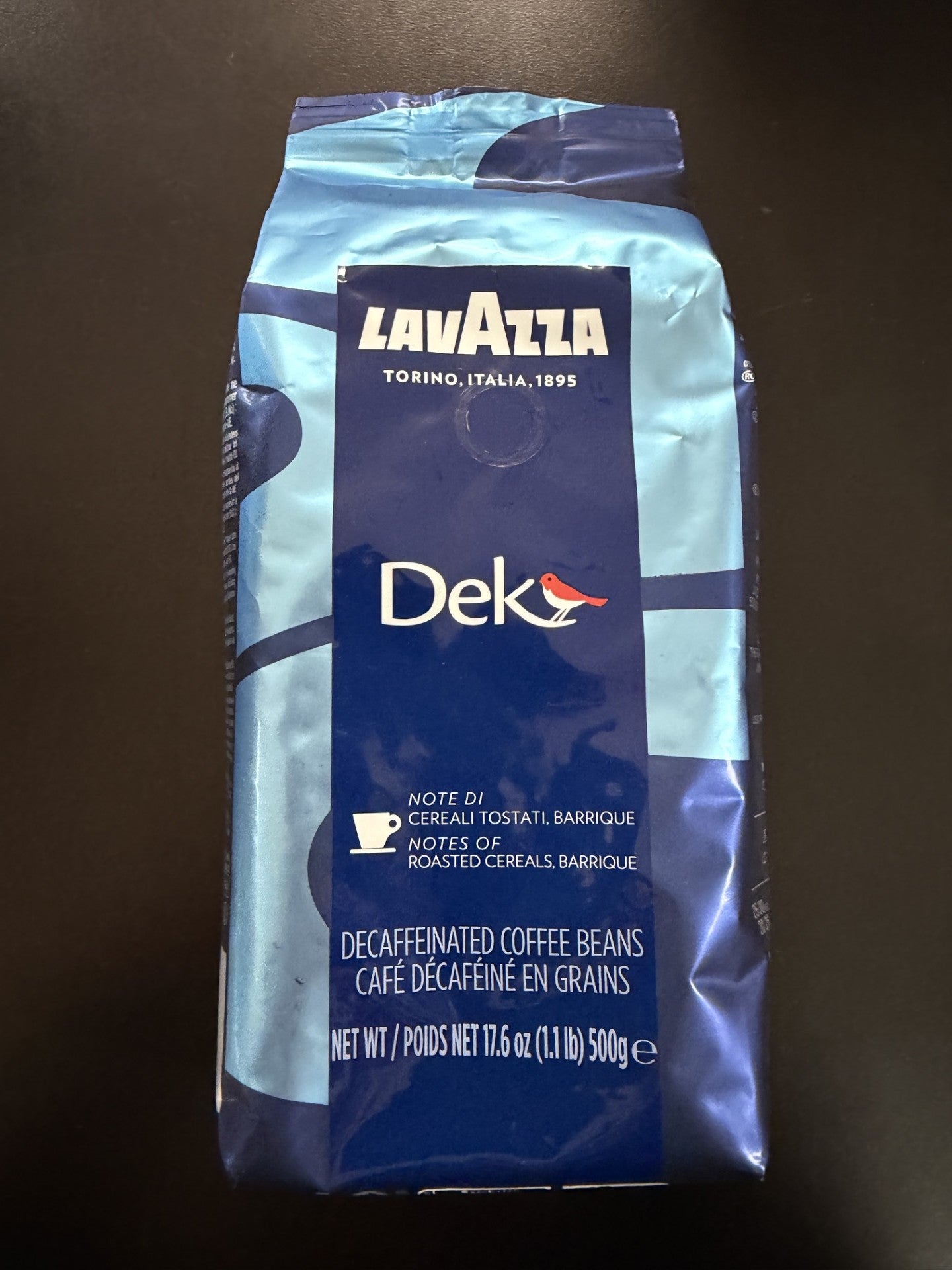 Lavazza Decaffeinated Coffee Beans 500G