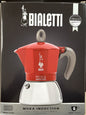 BIALETTI INDUCTION RED 6 CUPS