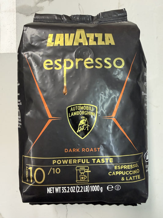 LAVAZZA 1 KG BEANS LAMBORGHINI DARK ROAST