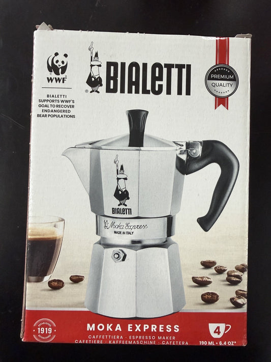 BIALETTI PERCOLATOR 4 CUP