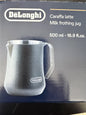 DE LONGHI BLACK MILK FROTHING JUG 500 ML