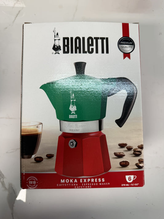 BIALETTI ITALIAN COLOUR  6 CUPS