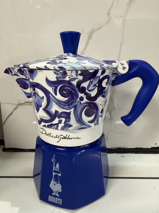 BIALETTI PERCOLATOR D/G BLUE 3 CUPS